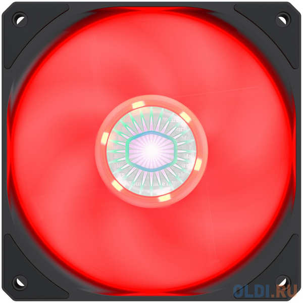 Cooler Master Case Cooler SickleFlow 120 Red LED fan, 4pin 4348567522