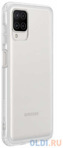 Чехол (клип-кейс) Samsung для Samsung Galaxy A12 Soft Clear Cover (EF-QA125TTEGRU)