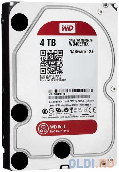Жесткий диск Western Digital WD40EFZX 4 Tb 4348570517