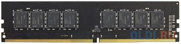 Оперативная память для компьютера AMD R9 Gamers Series Black DIMM 16Gb DDR4 3200 MHz R9416G3206U2S-UO 4348572011