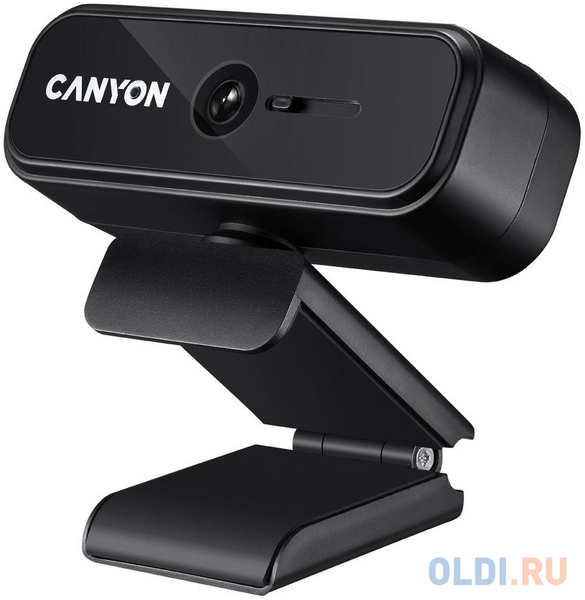 CANYON C2N 1080P full HD 2.0Mega fixed focus webcam with USB2.0 connector, 360 degree rotary view scope, built in MIC, Resolution 1920*1080, viewing a 4348572779