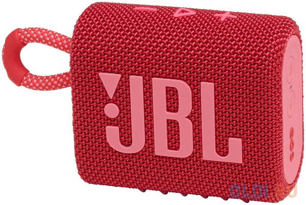 Колонка портативная JBL GO 3 1.0 (моно-колонка) Красный 4348573502