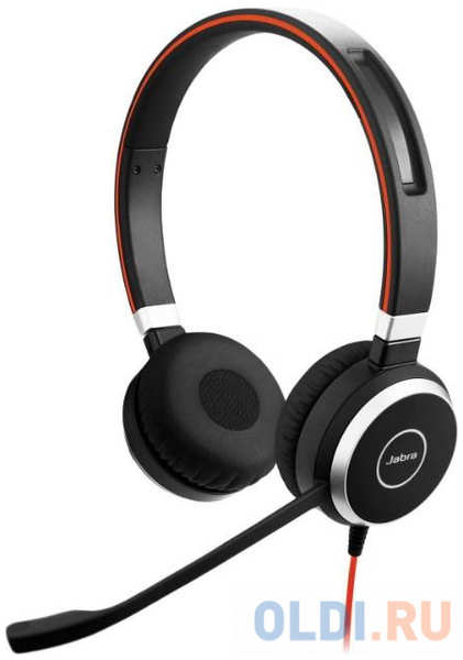 Гарнитура Jabra EVOLVE 40 MS, Stereo, USB-C (USB, Jack 3,5 мм)