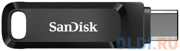 Флеш Диск Sandisk 256Gb Ultra Dual Drive Go SDDDC3-256G-G46 USB3.1 черный 4348575184