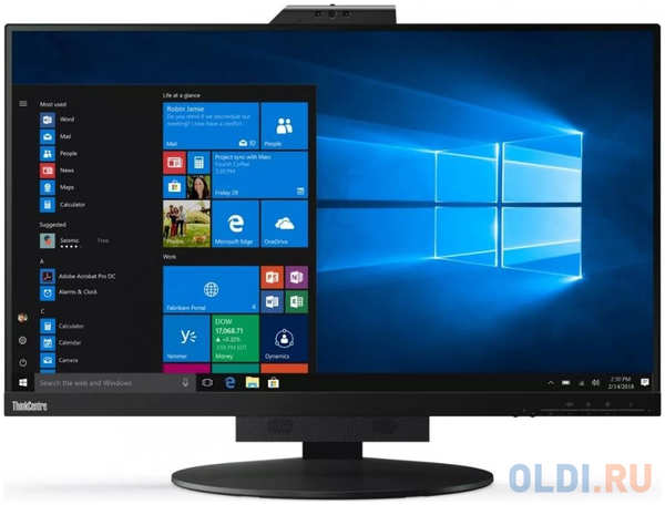 Монитор 27″ Lenovo ThinkCentre TIO 27 IPS 2560x1440 250 cd/m^2 4 ms DisplayPort HDMI USB Аудио