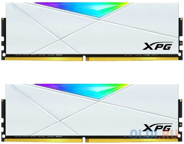 Оперативная память для компьютера ADATA XPG SPECTRIX D50 RGB DIMM 32Gb DDR4 3200 MHz AX4U320016G16A-DW50