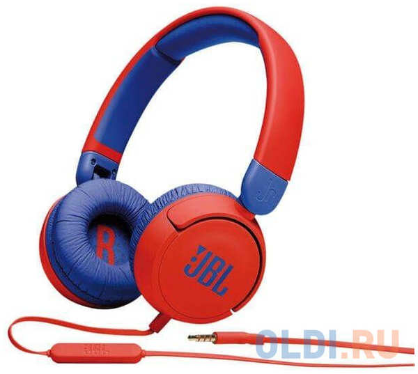 Наушники JBL JR 310 красный синий 4348576109