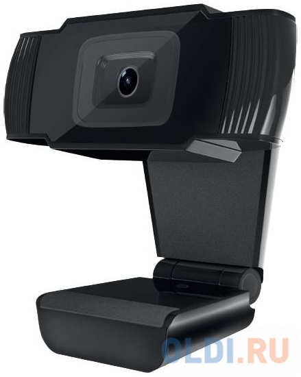 CBR CW 855HD Black, Веб-камера с матрицей 1 МП, разрешение видео 1280х720, USB 2.0, встроенный микрофон с шумоподавлением, фикс.фокус, крепление на мо 4348576260