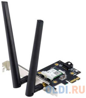 Сетевой адаптер WiFi + Bluetooth Asus PCE-AX3000 AX3000 PCI Express (ант.внеш.съем) 2ант