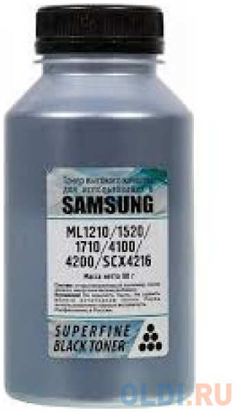 Тонер Samsung ML 1210/1610/1910 бутылка 80 гр SuperFine 4348580646