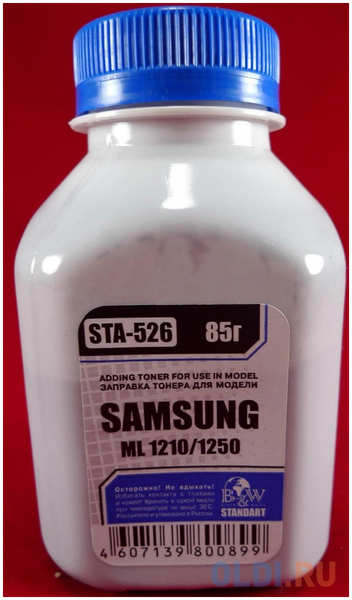 Black&White Тонер SAMSUNG ML-1210/1250/4500 (фл. 85г) B&W Standart фас.Россия 4348586129