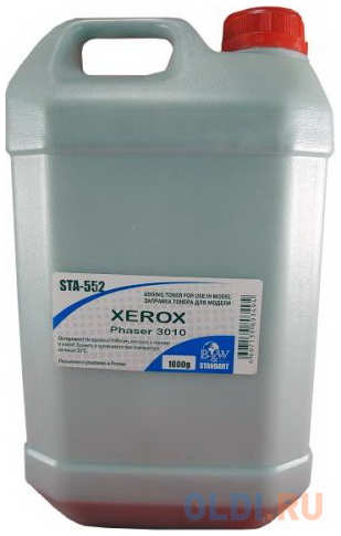 Black&White Тонер XEROX Phaser 3010/3040/WC3045 (кан. 1кг) B&W Standart фас.Россия 4348586198