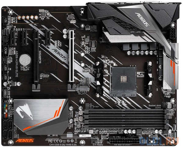 Материнская плата GigaByte A520 AORUS ELITE 4348587576