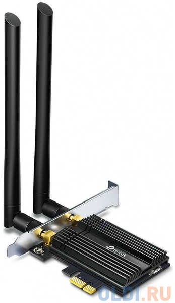 Сетевой адаптер WiFi + Bluetooth TP-Link Archer TX50E AX3000 PCI Express (ант.внеш.несъем.) 2ант. 4348588137