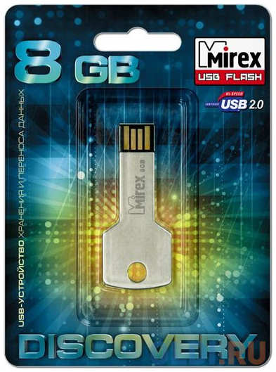 Флеш накопитель 8GB Mirex Corner Key, USB 2.0