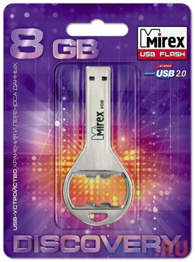 Флеш накопитель 8GB Mirex Bottle Opener, USB 2.0