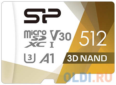 Флеш карта microSD 512GB Silicon Power Superior Pro A1 microSDXC Class 10 UHS-I U3 Colorful 100/80 Mb/s (SD адаптер) 4348588391
