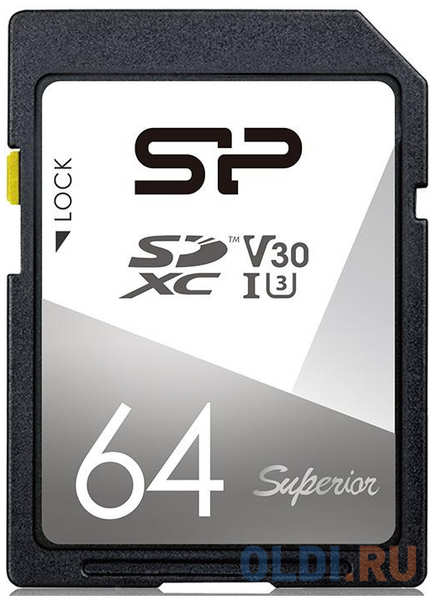 Карта памяти SD 64Gb Silicon Power SP064GBSDXCV3V10 4348588393