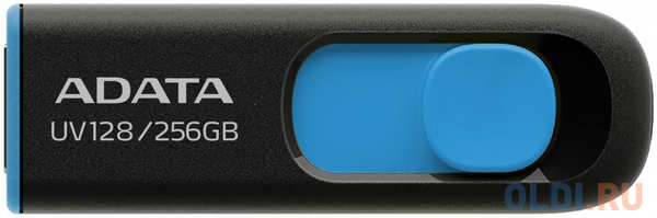 A-Data 256GB ADATA UV128 USB Flash [AUV128-256G-RBE] USB 3.0, Blue, RTL 4348589001