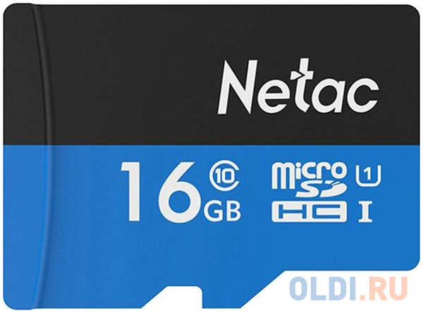 Карта памяти microSDHC 16Gb Netac P500 4348589248
