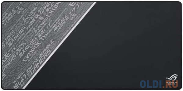 Игровой коврик для мыши ASUS ROG Sheath BLACK (900 x 440 x 3 mm, каучук, нетканый материал, cиликон, 90MP00K3-B0UA00) 4348589604
