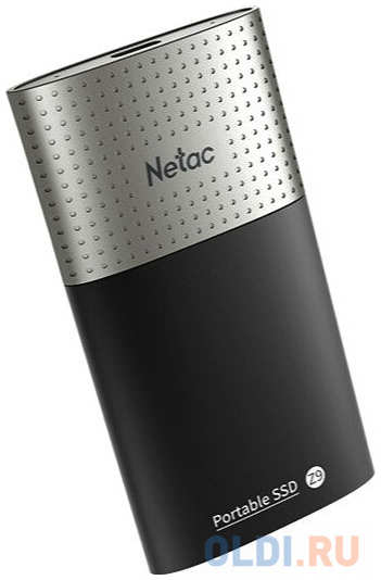 Внешний SSD Netac 128Gb Z9 (USB3.2, up to 550/480MBs, 90х47.5х11.5mm, Aluminium+Plastic) 4348589707