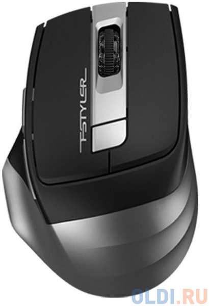 Мышь беспроводная A4TECH Fstyler FB35C серый чёрный USB + Bluetooth 4348590740