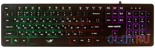 Клавиатура Dialog KGK-17U Black USB 4348591334