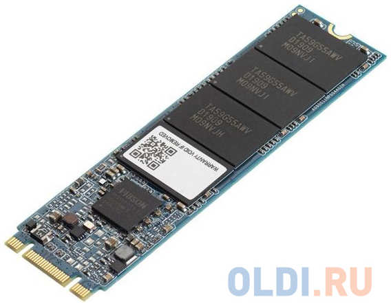 Foxline SSD X5, 512GB, M.2(22x80mm), SATA3, 3D TLC, R/W 560/540MB/s, IOPs 80 000/75 000, TBW 410, DWPD 1.1 (2 года)