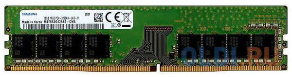Оперативная память для компьютера Samsung M378A2G43MX3-CWE00 DIMM 16Gb DDR4 3200 MHz M378A2G43MX3-CWE00 4348594146