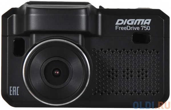 Видеорегистратор с радар-детектором Digma Freedrive 750 GPS 4348594532