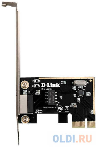 D-Link DFE-530TX/20/E1A, PCI-Express Network Adapter with 1 10/100Base-TX RJ-45 port.20pcs in package, Wake-On-LAN, 802.3x Flow Control, Microsoft Win 4348595779