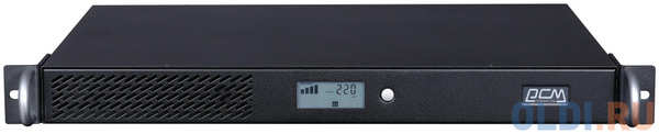 Powercom UPS SPR-700, line-interactive, 500 VA, 400 W, 6 IEC320 C13 sockets with backup power, USB, RS-232, SNMP card slot, RJ45 protection, 2 batteries 6Vx9Ah 4348595827