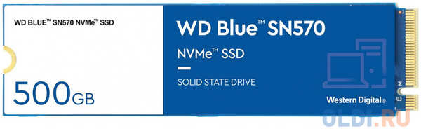 SSD накопитель Western Digital SN570 500 Gb 4348596426