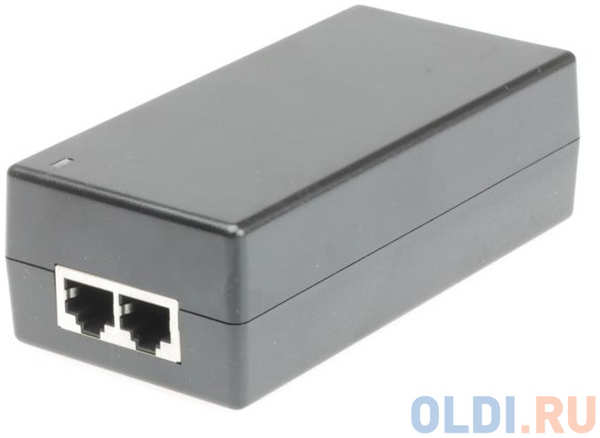 OSNOVO PoE-инжектор Gb Ethernet на 1 порт, мощностью до 65W, напряжение PoE - 52V(конт. 1,2,4,5(+), 3,6,7,8(-)) 4348597133