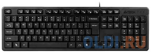 Клавиатура A4TECH KK-3 Black USB 4348597406