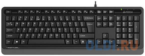 Клавиатура A4TECH Fstyler FKS10 Black USB 4348597419