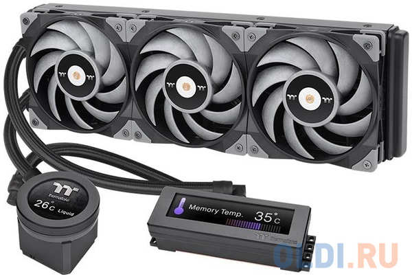 Thermaltake Floe RC Ultra 360 CPU&Memory AIO Liquid Cooler? [CL-W325-PL12GM-A] /All-in-one liquid cooling system/120 Fan*3/memory not include (528023)
