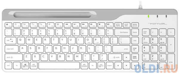 Клавиатура A4TECH Fstyler FK25 White USB 4348599055