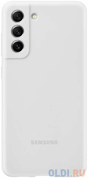Чехол (клип-кейс) Samsung для Samsung Galaxy S21 FE Silicone Cover белый (EF-PG990TWEGRU) 4348599668