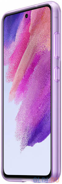 Чехол (клип-кейс) Samsung для Samsung Galaxy S21 FE Slim Strap Cover фиолетовый (EF-XG990CVEGRU) 4348599676