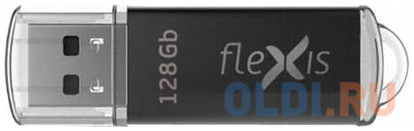Флешка 128Gb Flexis RB-108 USB 3.0 черный 4348632400