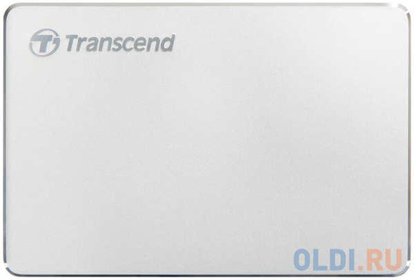 Внешний жесткий диск 2.5″ 2 Tb USB 3.1 Transcend StoreJet 25C3S (TS2TSJ25C3S) серебристый 4348634093