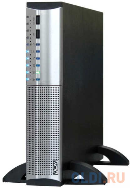 ИБП Powercom SRT-1000A Smart KING RT 1000VA/700W RS232,USB,AVR,Rackmount/Tower (8 x IEC) 434863737