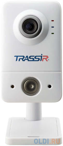 Видеокамера Trassir TR-D7121IR1W CMOS 1/2.7″ 2.8 мм 1920 x 1080 H.264 RJ-45 Wi-Fi белый 4348643279