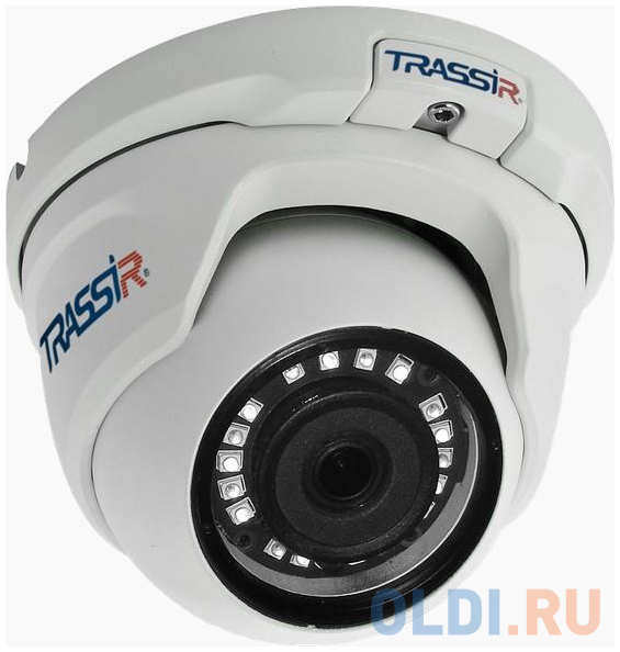 Камера IP Trassir TR-D8121IR2 v2 CMOS 1/2.7 2.8 мм 1920 x 1080 H.264 RJ-45 PoE
