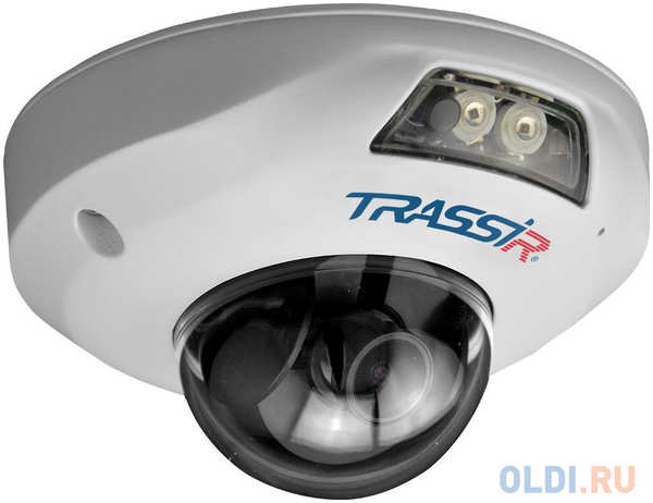 Камера IP Trassir TR-D4121IR1 CMOS 1/2.7″ 2.8 мм 1920 x 1080 H.264 MJPEG RJ-45 LAN PoE белый 4348643868