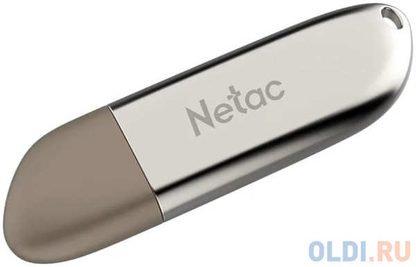 Флеш Диск Netac U352 32Gb, USB2.0, с колпачком, металлическая