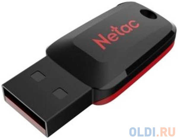 Флеш Диск Netac U197 64Gb, USB2.0, пластиковая, черная 4348650823