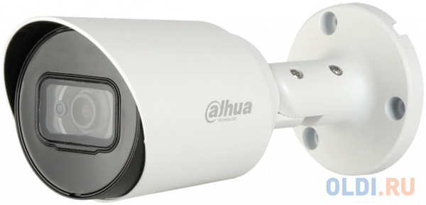 Камера видеонаблюдения Dahua DH-HAC-HFW1200TP-0280B 2.8-2.8мм HD-CVI HD-TVI цветная корп.:белый 4348661782